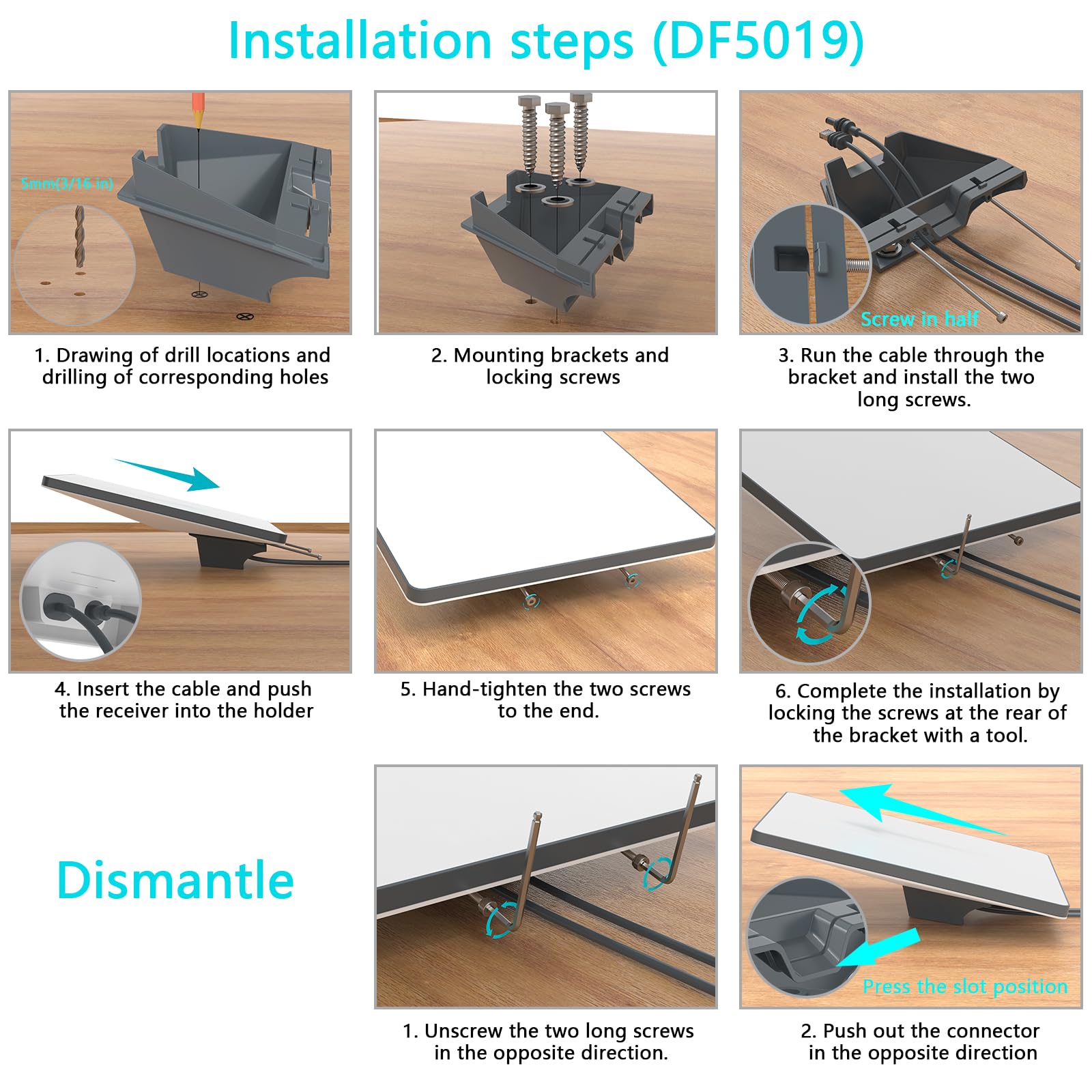 HOLACA Supporto adattatore per radici grezze, compatibile con Starlink Mini (Starlink Mini non incluso), montaggio universale a parete/tetto/auto, stabile e resistente alle intemperie