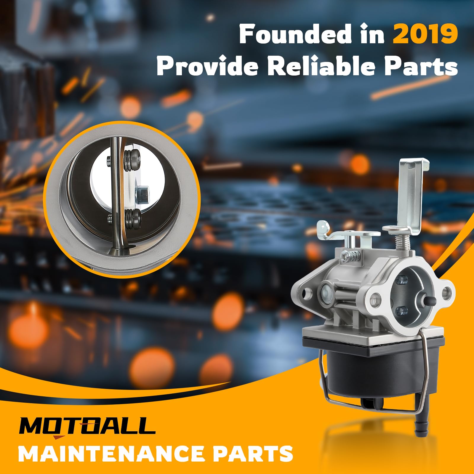 Vergaser Für Tecumseh OV691EA TVT691 - Edelstahl Ersatz | Passend Für 640221, 5156, 632745