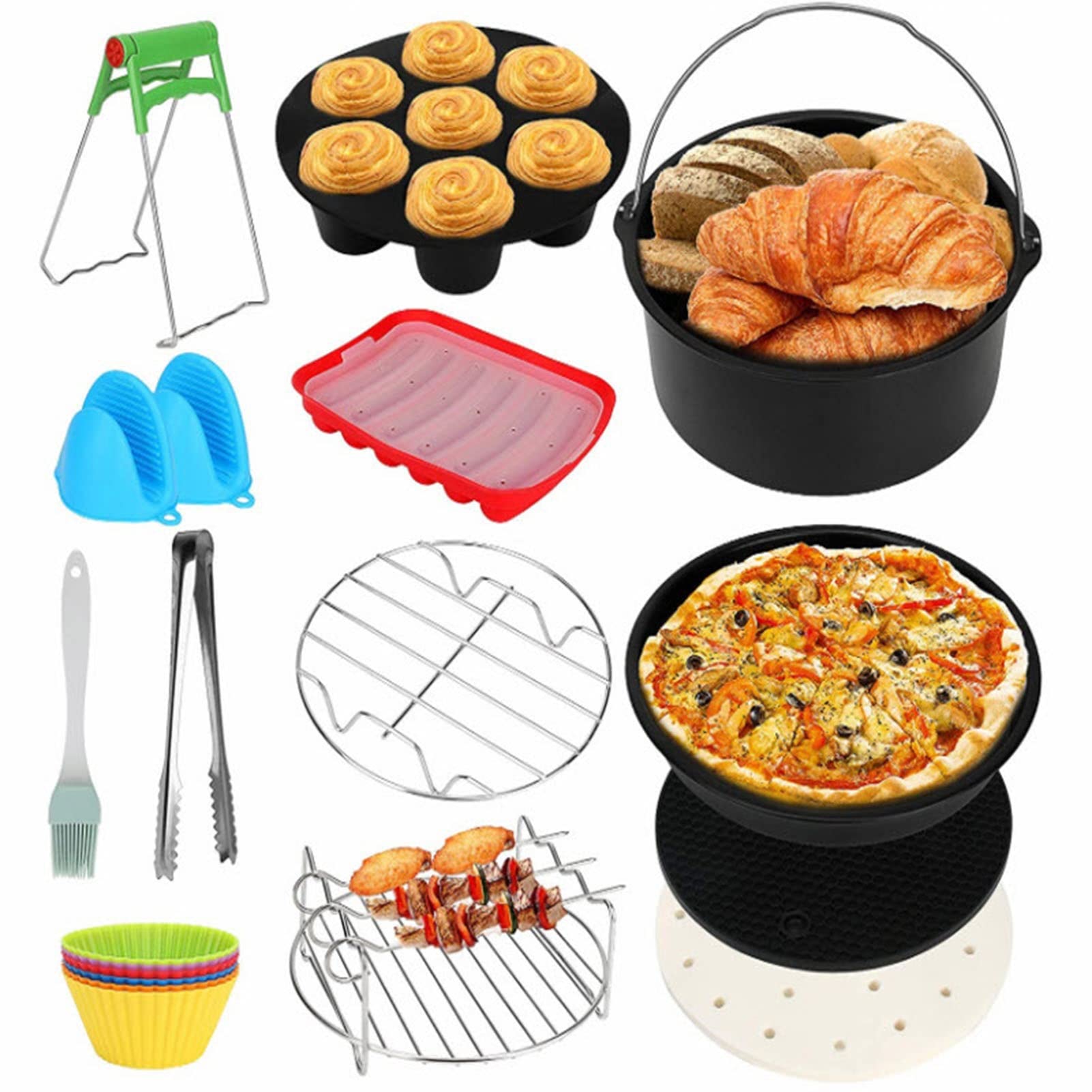 Accessoires friteuse à air pour repas en famille faciles au quotidien
