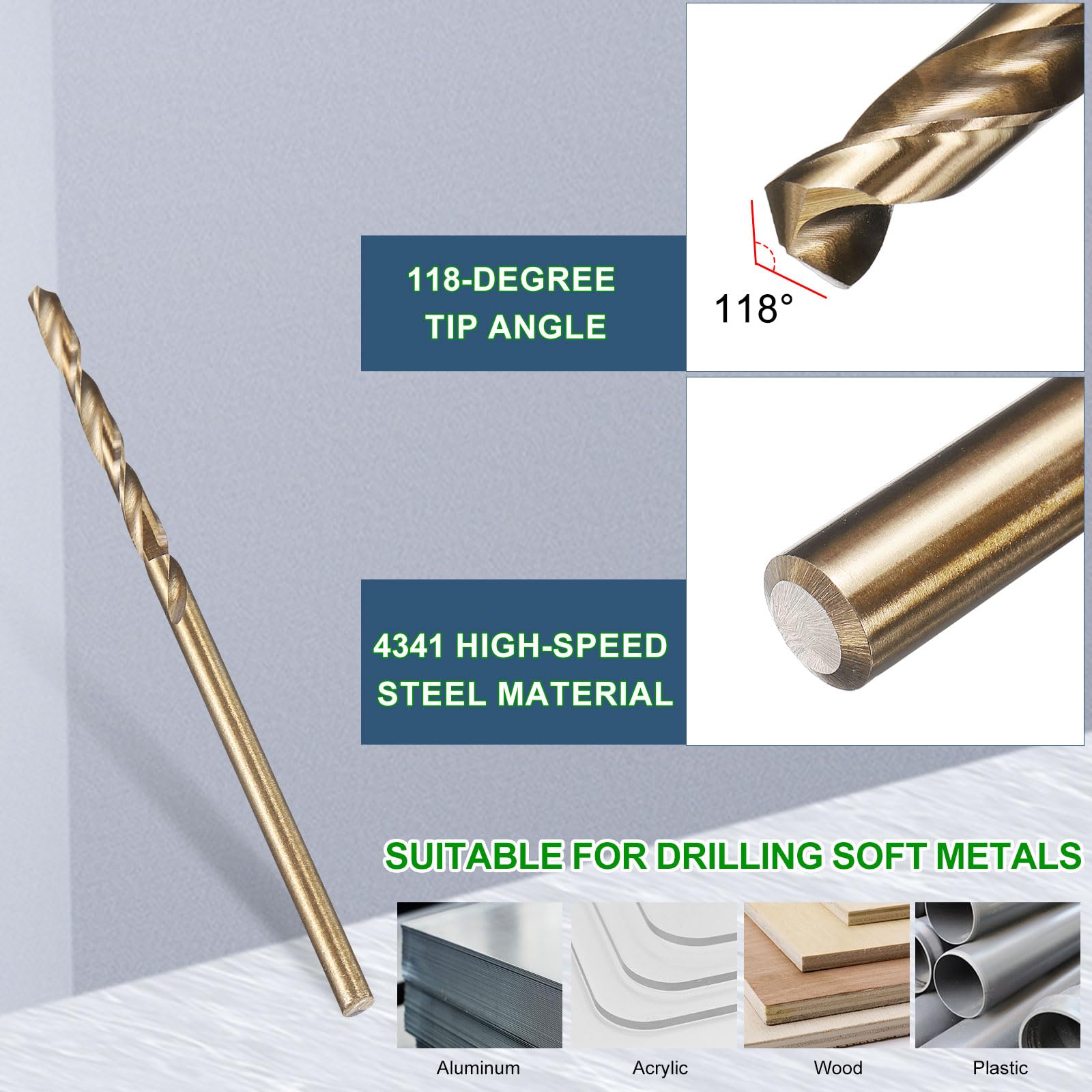 METALLIXITY Drill Bit (2mm) 10Pcs - Image 4