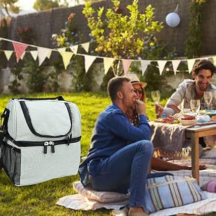 Ubersweet Cooler Bag, Large Cooler Bag Hot Cold Use for Picnic for Outdoor |