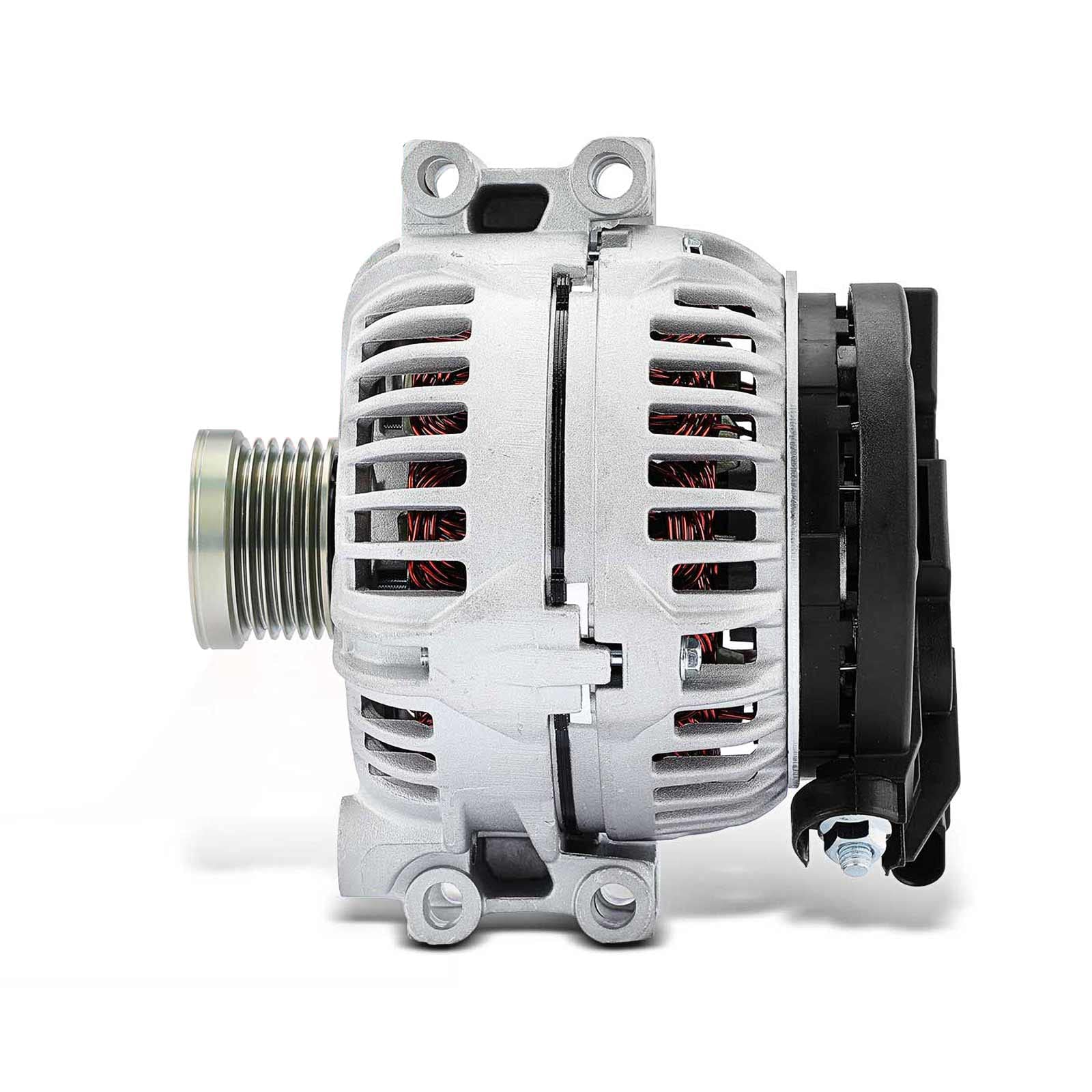Frankberg Lichtmaschine Generator Kompatibel mit 3er E46 316 318 1.6L-2.0L 2001-2005 5er E60 520 523 525 530 2.0L-3.0L 2004-2010 5er Touring E61 525 2.5L 2004-2010 Replace# 12317543083