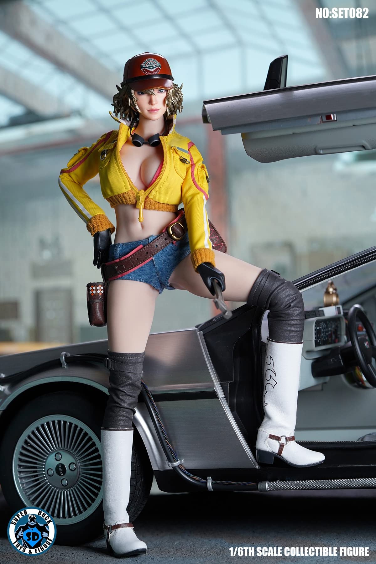 Amazon.co.jp: SUPER DUCK 1/6 フィギュア用 美人 ヘッド 服セット