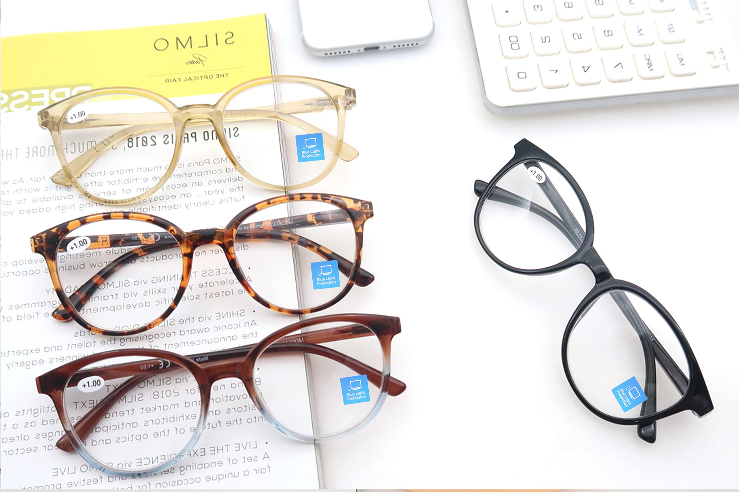 MODFANS Lunettes Loupe