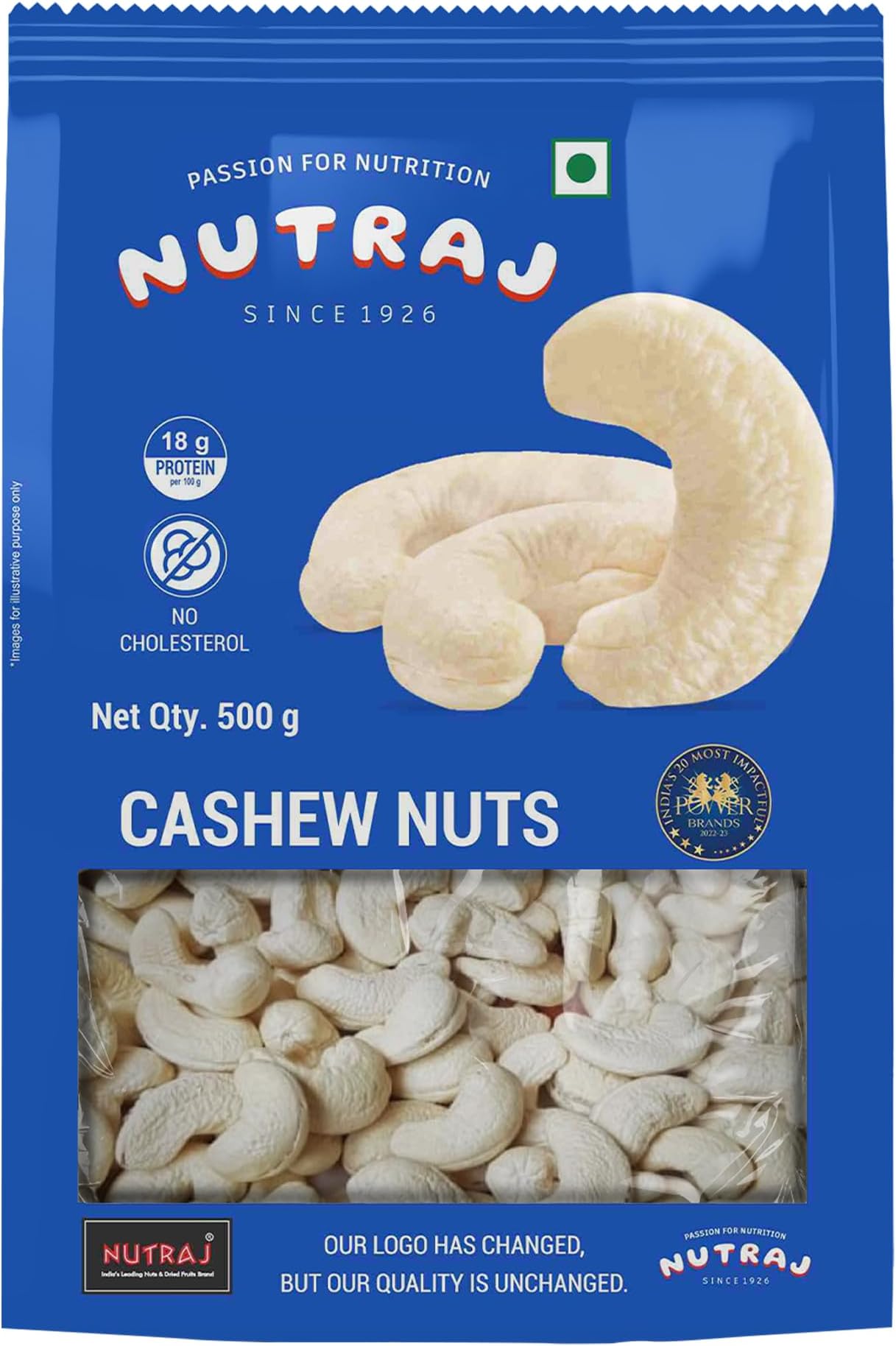 Nutraj Special Cashew Nuts W320 500g