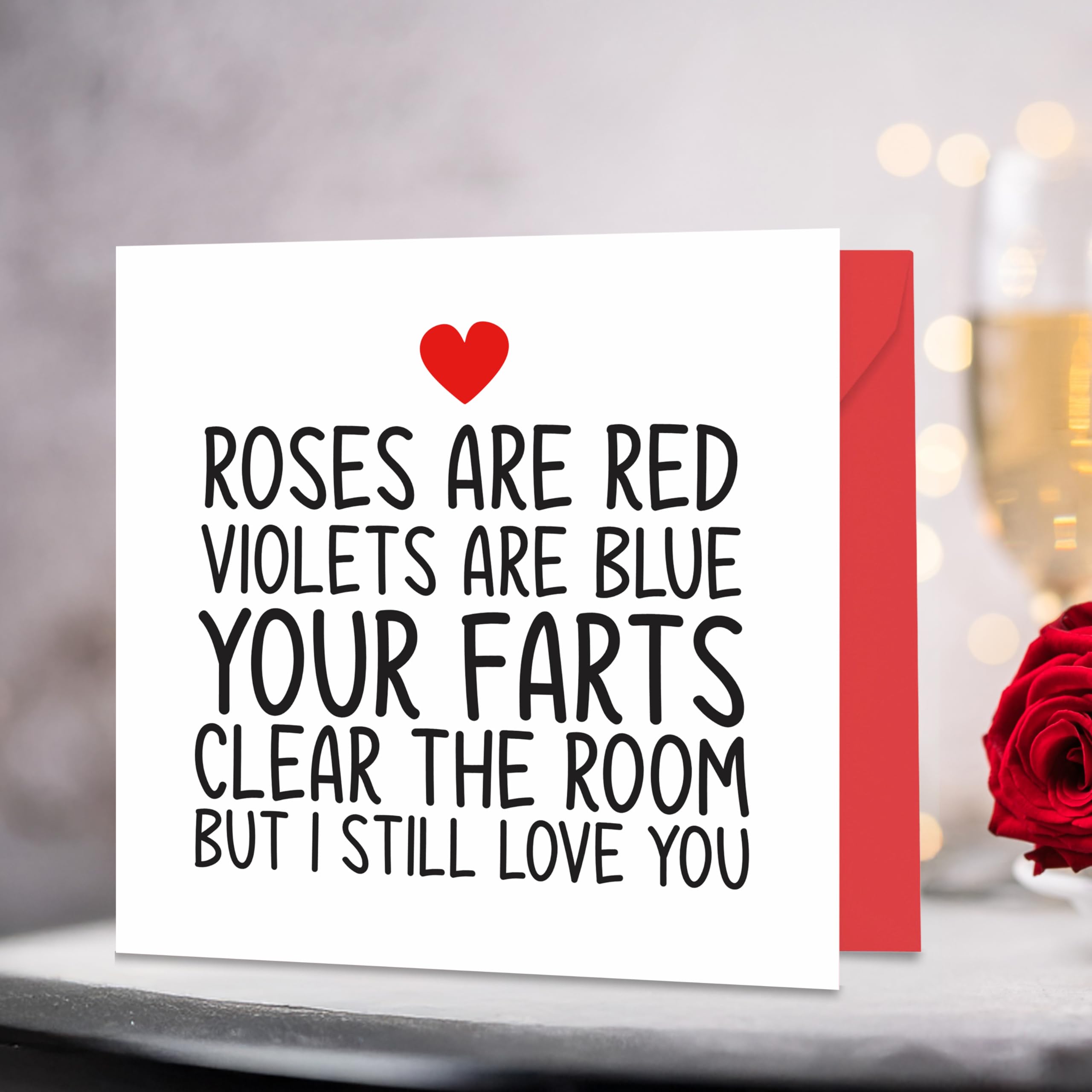 Funny Valentine's Day Card for Him or Her, Valentines Day Card for Girlfriend Boyfriend, Husband or Wife - Image 4