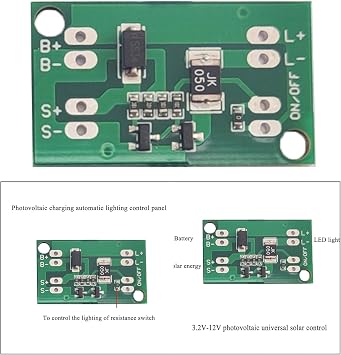 Battery Solar Charging Control PCB Board for Automatic LED Lighting Controller