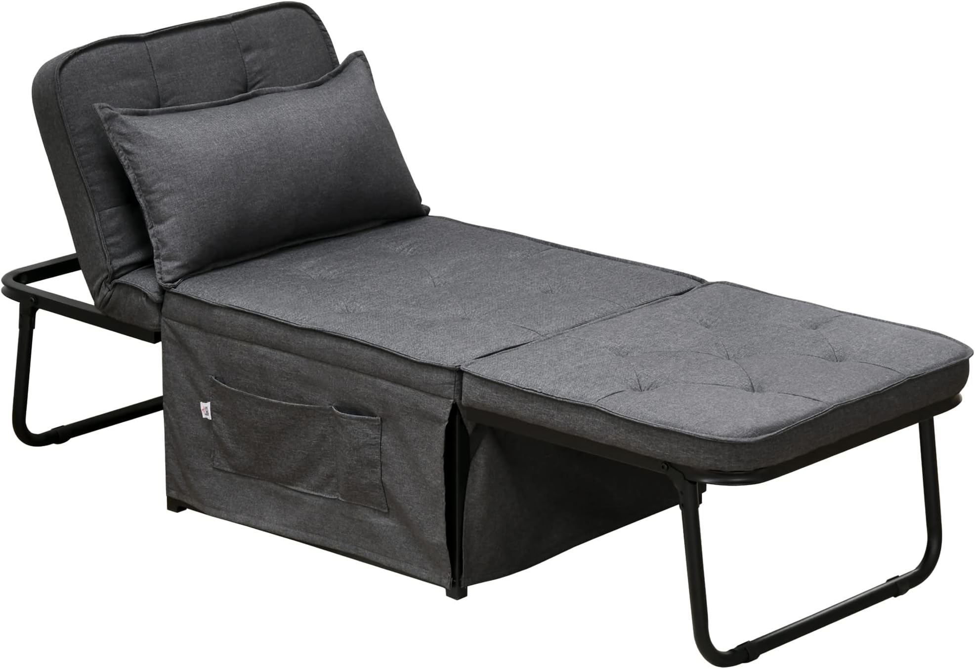 CASART. Folding Sofa Bed, 3in1 Convertible Recliner Chair with Pillow