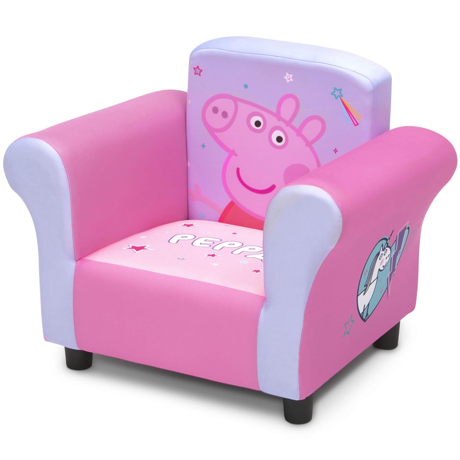 Lowest Price Delta Children Delta Children Upholstered Chair, Peppa Pig