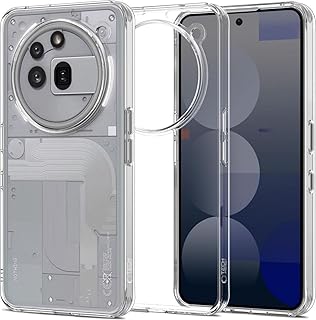 Nothing Phone 3a Pro Clear Case, 100% Silicone Case, German Material Transparent Ultra Thin Transparent for Nothing Phone 3A Pro