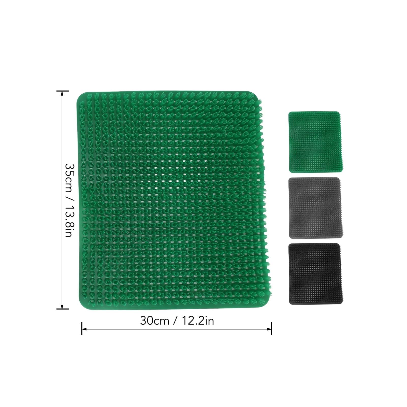 Estera para Nido De Pollo 6 Almohadillas de Polietileno Resistentes a los arañazos for nidos gallinas, Accesorios for la Puesta Huevos en gallineros(Black)