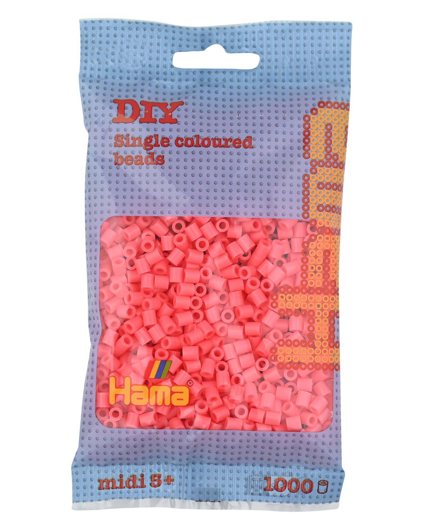 HAMA Bolsa de perlas | Aprox. 1000 cuentas midi fusibles para manualidades y mosaicos | Perlas de fusión para niños creativos 5+ | Juego de arte y decoración | Light Blue — view 17