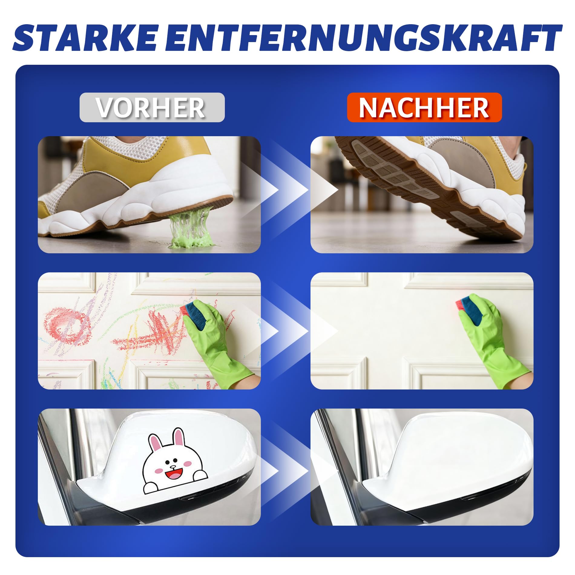 Klebstoffentferner Spray 150 ml – Profi Klebereste & Etikettenentferner für Aufkleber, Silikon, Fett, Harz & Wachsrückstände – Geeignet für Glas, Metall, Kunststoff, Holz – mit Schaber