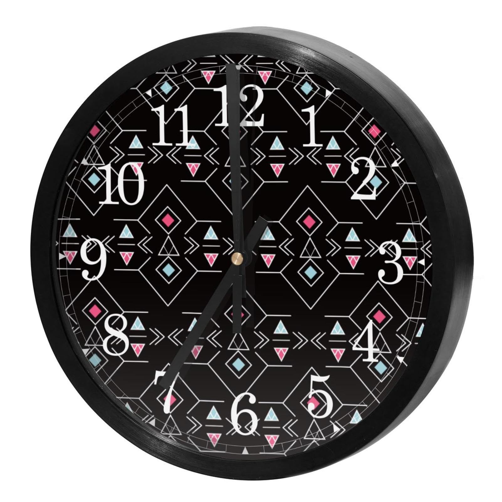Horloge murale sans tic-tac à quartz mécanisme silencieux et précis