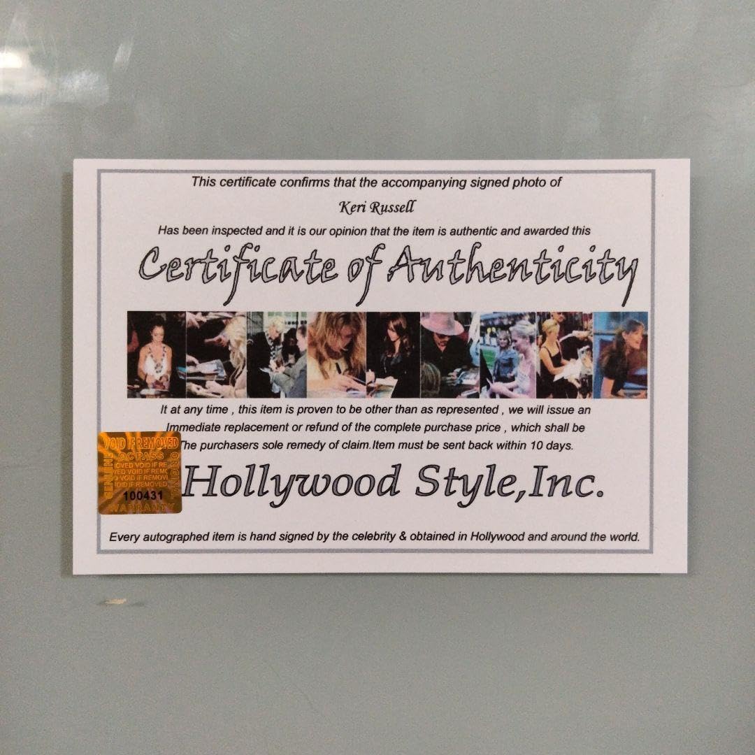 Amazon.co.jp: ケリー ラッセル直筆サイン入り超大型写真…フェリシティ  