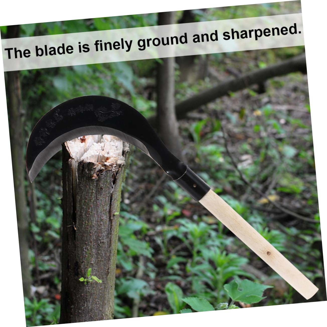 Mipcase Mano d'Acciaio al Manganese Coltello da da Giardinaggio