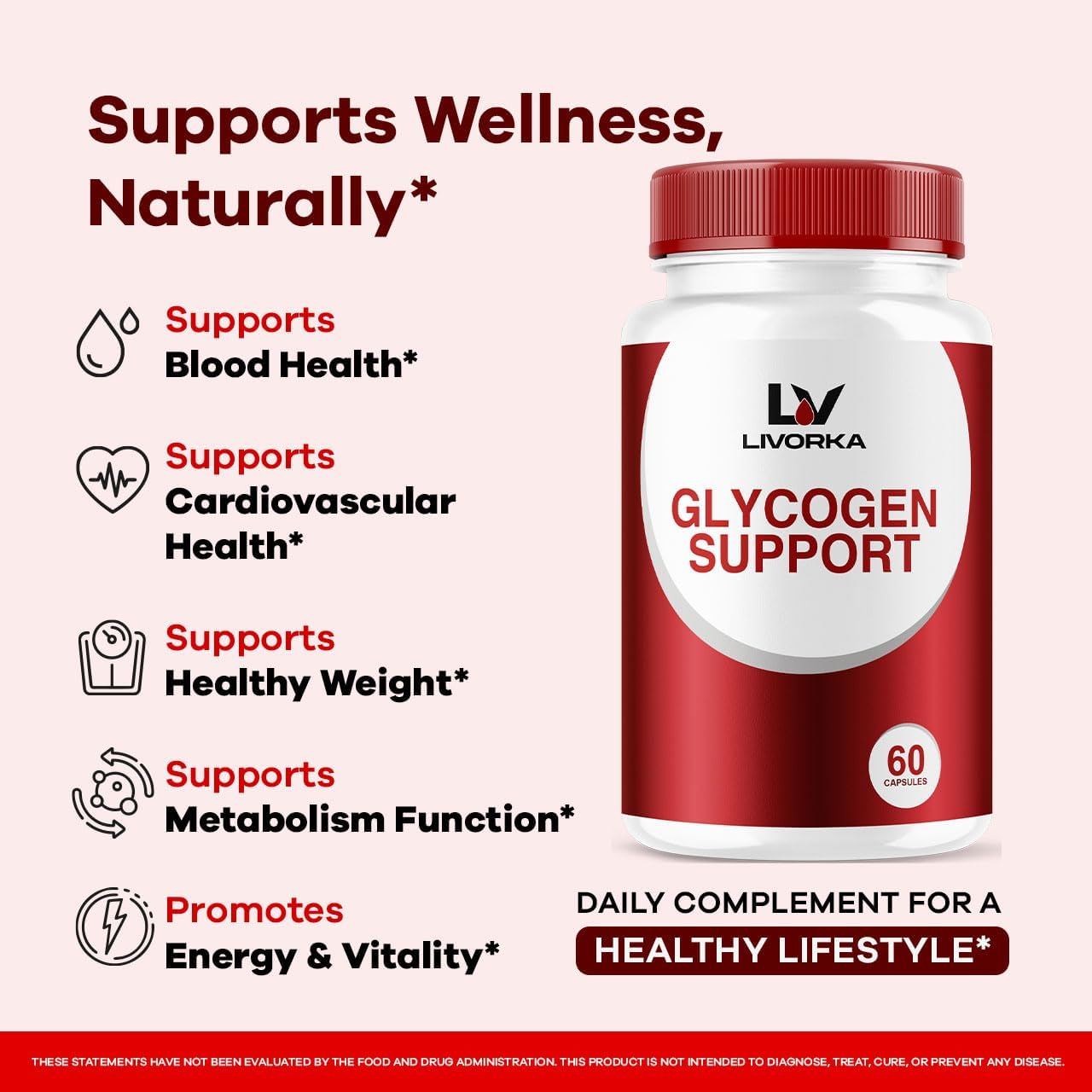 (2 Pack) Glycogen Support Capsules - Official GlycogenSupport Advanced Supplement Pills - Maximum Strength, All Natural Formula Vitamin For Overall Health & Wellness Reviews, 120 Capsules For 2 Months - Image 3