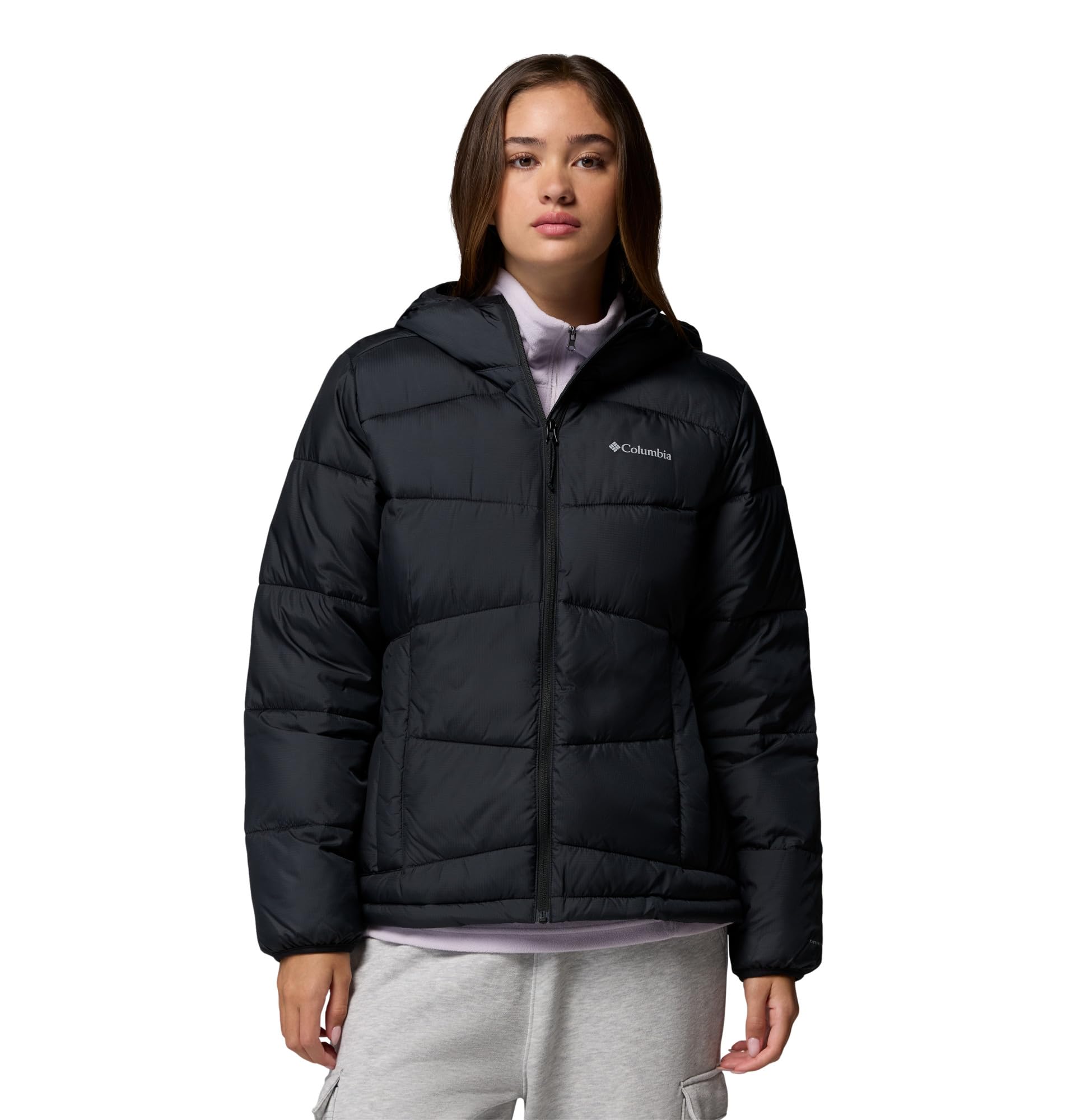Columbia Damen Fivemile Butte™ Hooded Jacket Pufferjacke mit Kapuze (1er Pack)