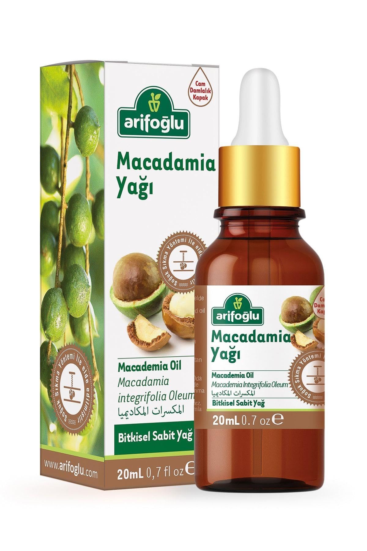 Arifoğlu Macadamia Yağı 20ml