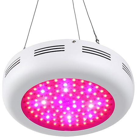 LED Pflanzenlampe 270W, Roleadro UFO LED Grow Lampe Pflanzenleuchte Wachstum Led Grow Light für Zimmerpflanzen Wachstum im Growbox/Gewächshaus/Grow Tent mit IR UV Licht