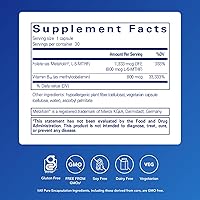 Vista 2 de Pure Encapsulations B12 Folate - Energy Supplement to Support Nerves, Energy Metabolism & Cognitive Support* - with Vitamin B Folate as Metafolin