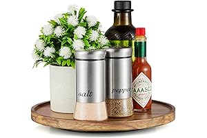 9" Lazy Susan Turntable Organizer for a Tidy Accessory Haven