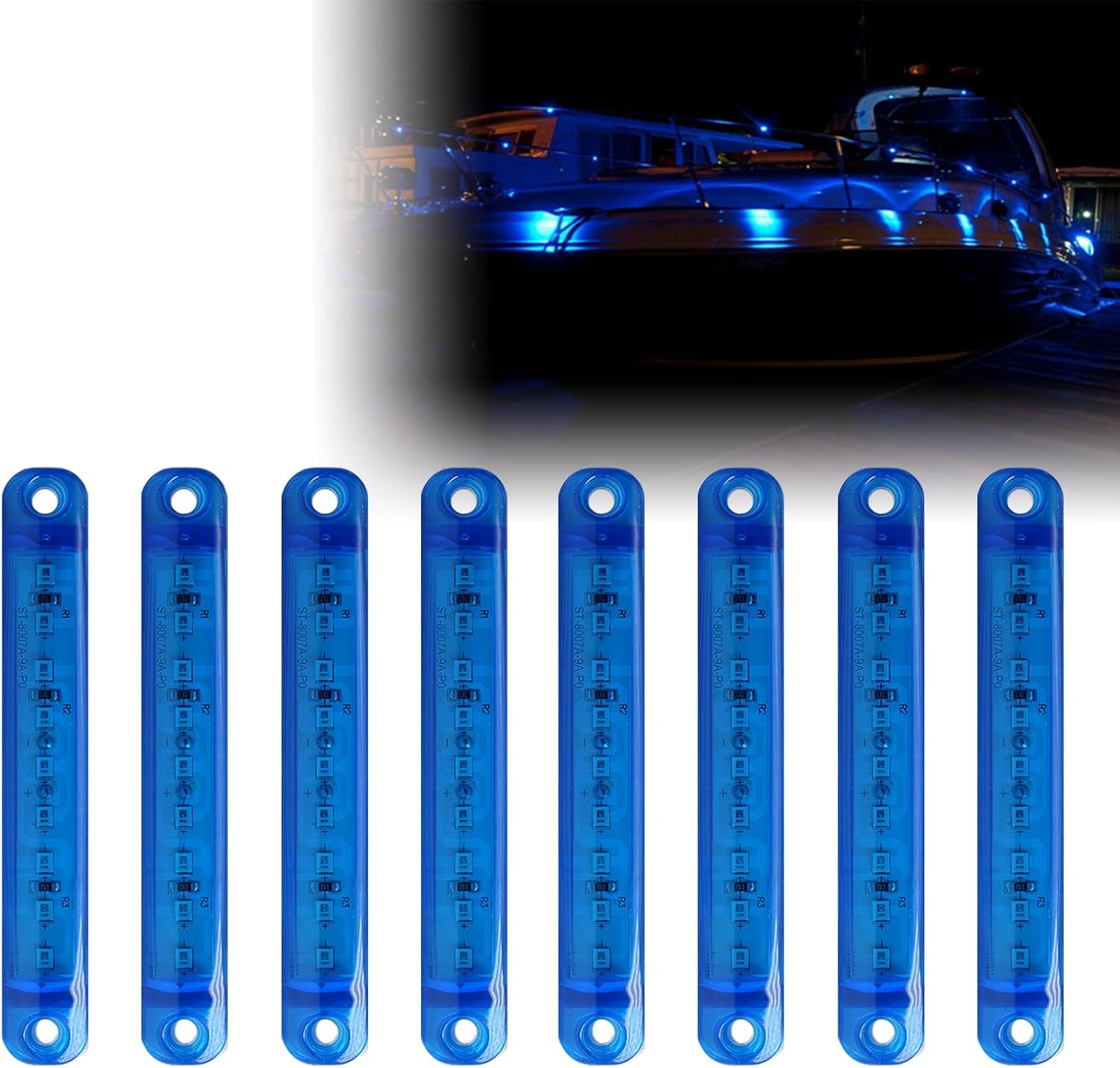 UCINNOVATE 8 PCS Marine Boat Lights, Utility Led Interior Lights for