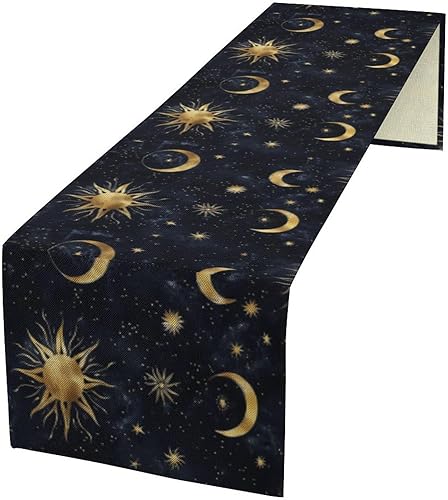 Miniatura 36 de Camino de mesa del Antiguo Egipto, símbolo de jeroglífico egipcio retro para decoración de mesa de cocina del hogar, comedor, cafetería, decoración