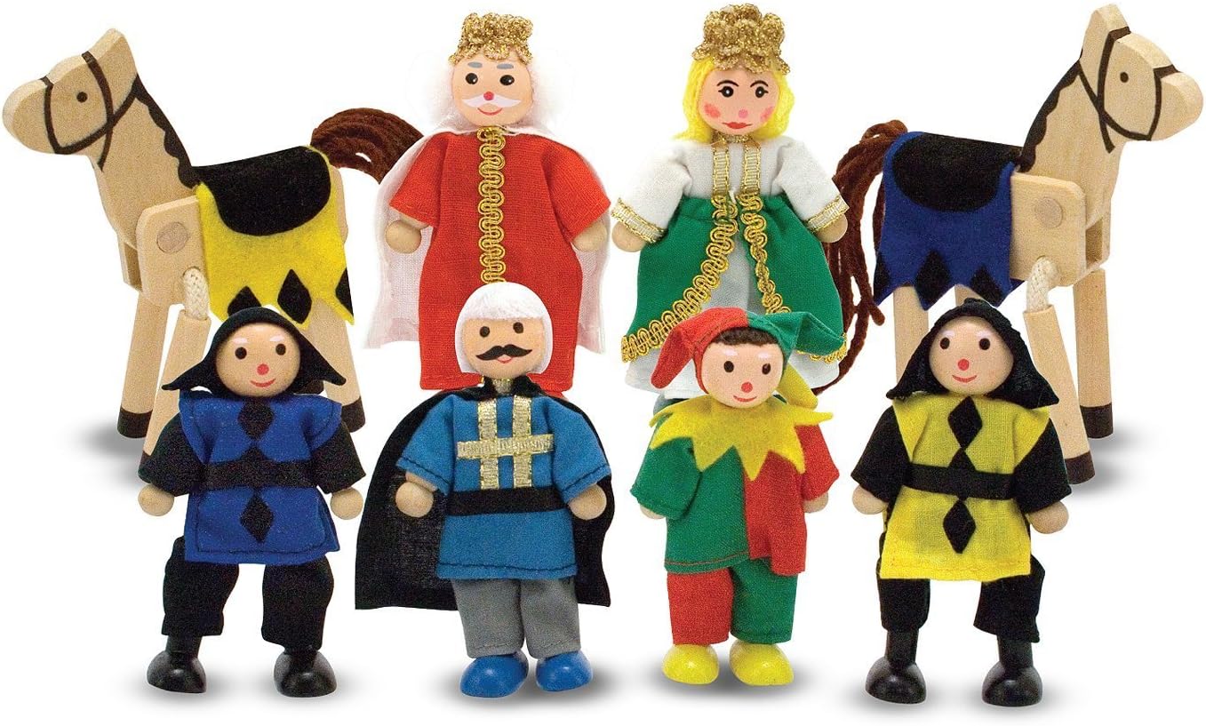 Castle Wooden Figure Set