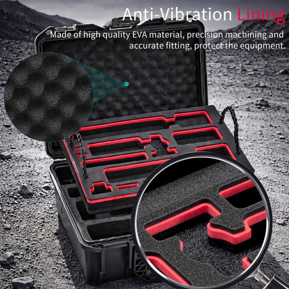 Custodia rigida impermeabile per dji Pocket 4 Pro, scatola da viaggio antiurto in ABS con grado di protezione IPX6
