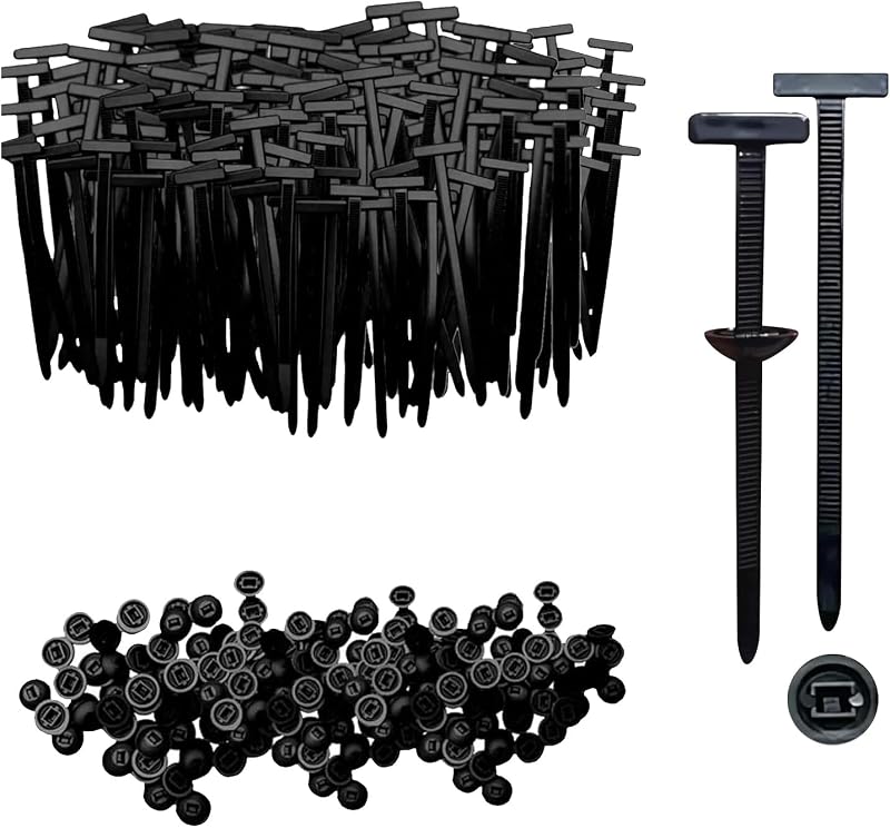 Nylon Universal Cable Tie Buckle, Automotive Zipper Clips, Self-Locking Zip Tie Clips with UV & Heat Resistant for Car Auto Bumper Fender Trunk Repair (220PCS)