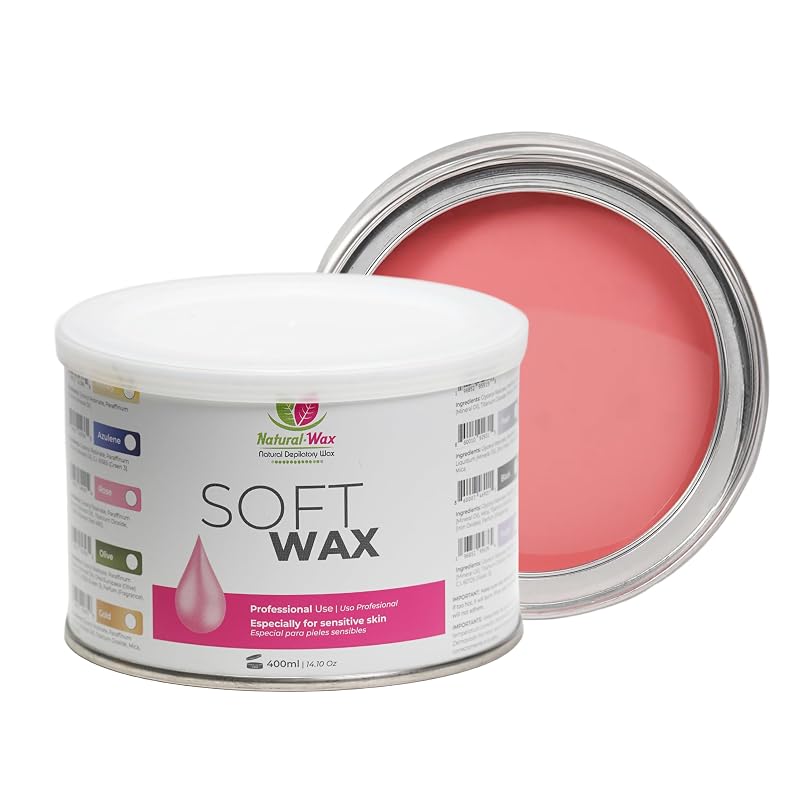 Cera depilatória morna NATURAL-WAX NATURAL DEPILATORY WAX, 397 g