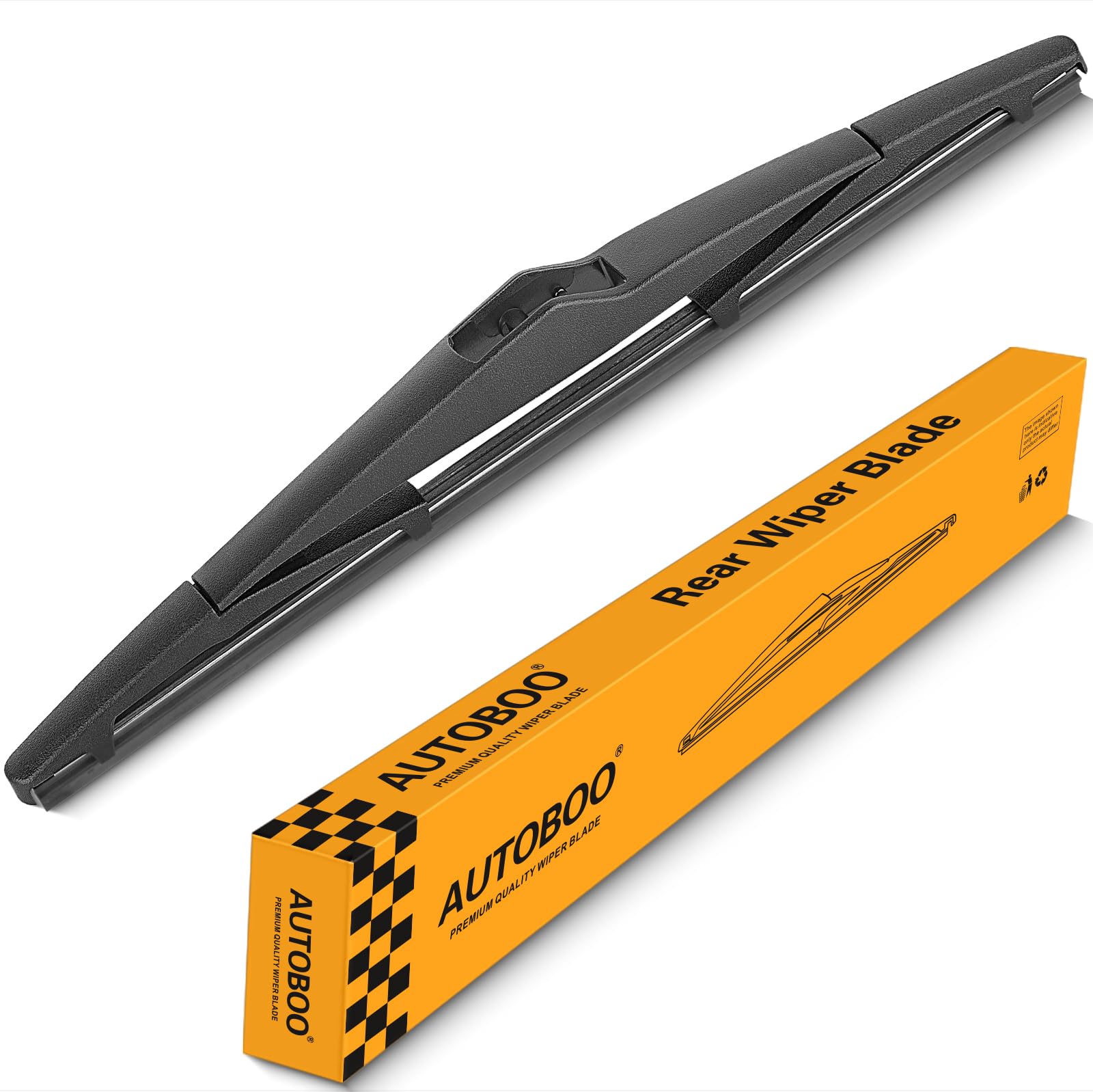 Photo 1 of AUTOBOO 12 Rear Wiper Blade Replacement For 2011-2016 Kia Sportage,Hyundai Elantra 09-12,Hyundai Tucson IX35 10-15,I30 - Original Equipment Replacement- 12" (Pack of 1)