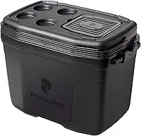 Caixa Térmica Grande 32 Litros Max 360 Primeplas 45 Latas Cor Preto