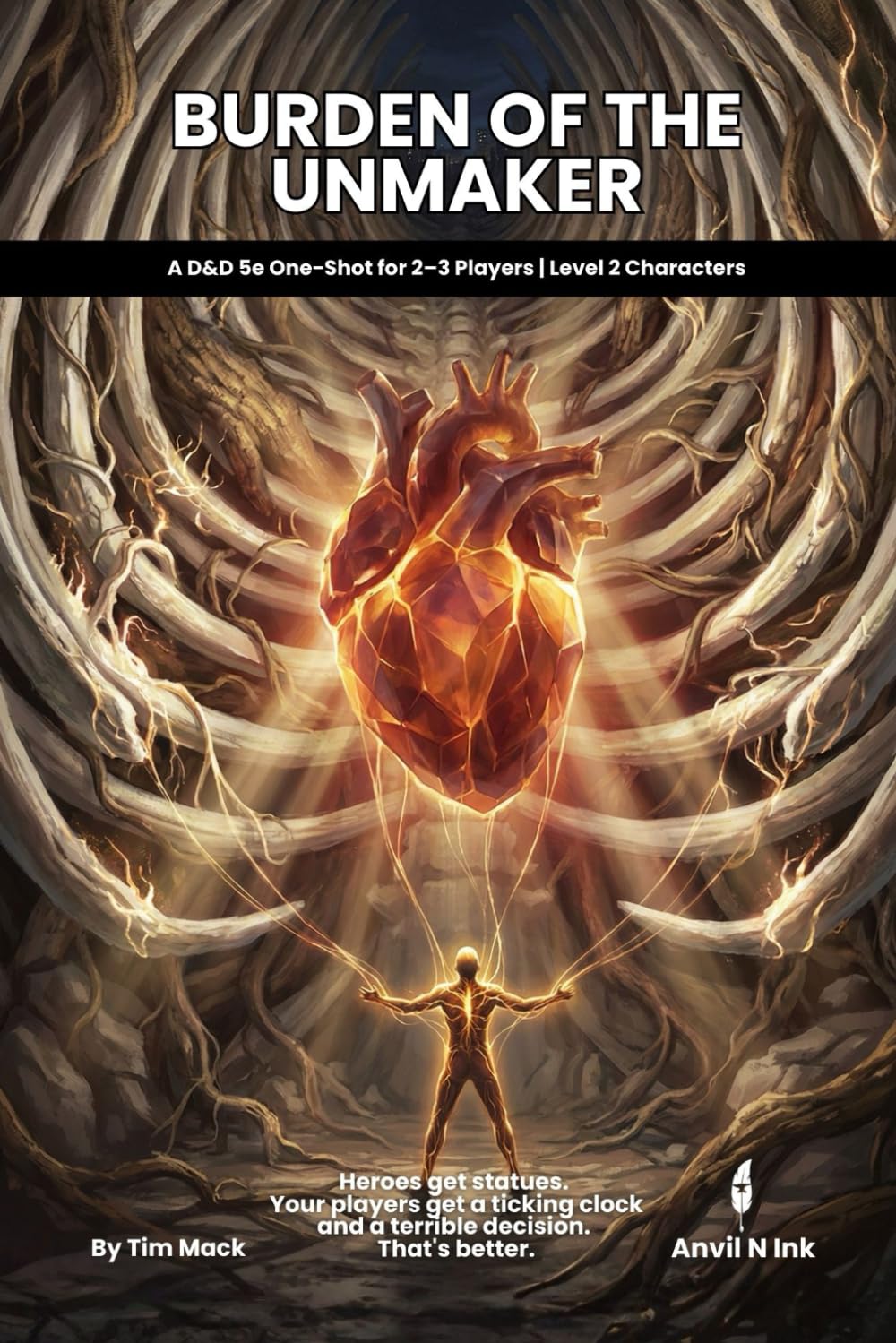 Burden of the Unmaker: A D&D 5e One-Shot Adventure for 2-3 Players | Level 2 (The Ready Adventure Series)
