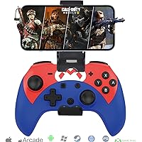 Vista 11 de Megadream Wireless Mobile Gaming Controller Gamepad for iPhone/Android/iPad/PC/Switch/PS4/iPad Joystick with Phone Holder, Supported Cloud Game