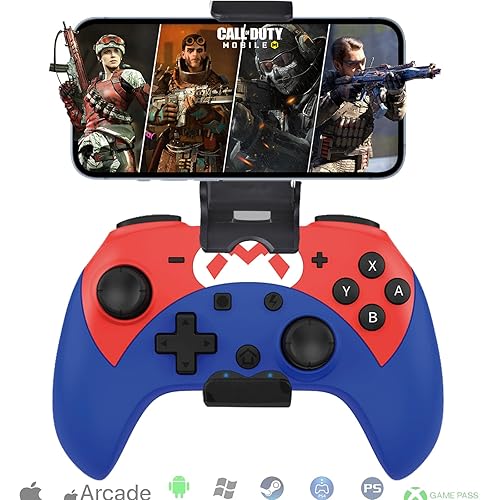 Miniatura 11 de Megadream Wireless Mobile Gaming Controller Gamepad for iPhone/Android/iPad/PC/Switch/PS4/iPad Joystick with Phone Holder, Supported Cloud Game