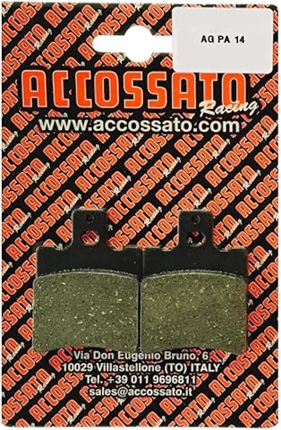 Pastiglie Freno Accossato Anteriori per SUZUKI AY KATANA dal 1996 al 2008 (CC 50)