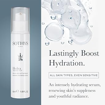 Sothys Hydrating Serum & Satin Cream Set, Daily Moisture Care
