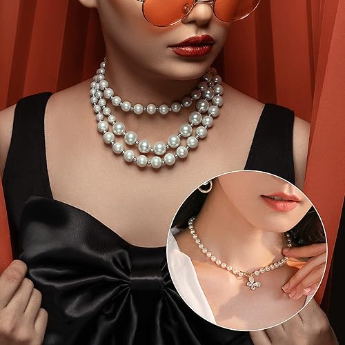 Miniatura 5 de Savita 1400 cuentas redondas de metal sueltas lisas de 0.157 pulgadas (0.157 in), cuentas redondas chapadas en metal para joyas, pulseras, collares,