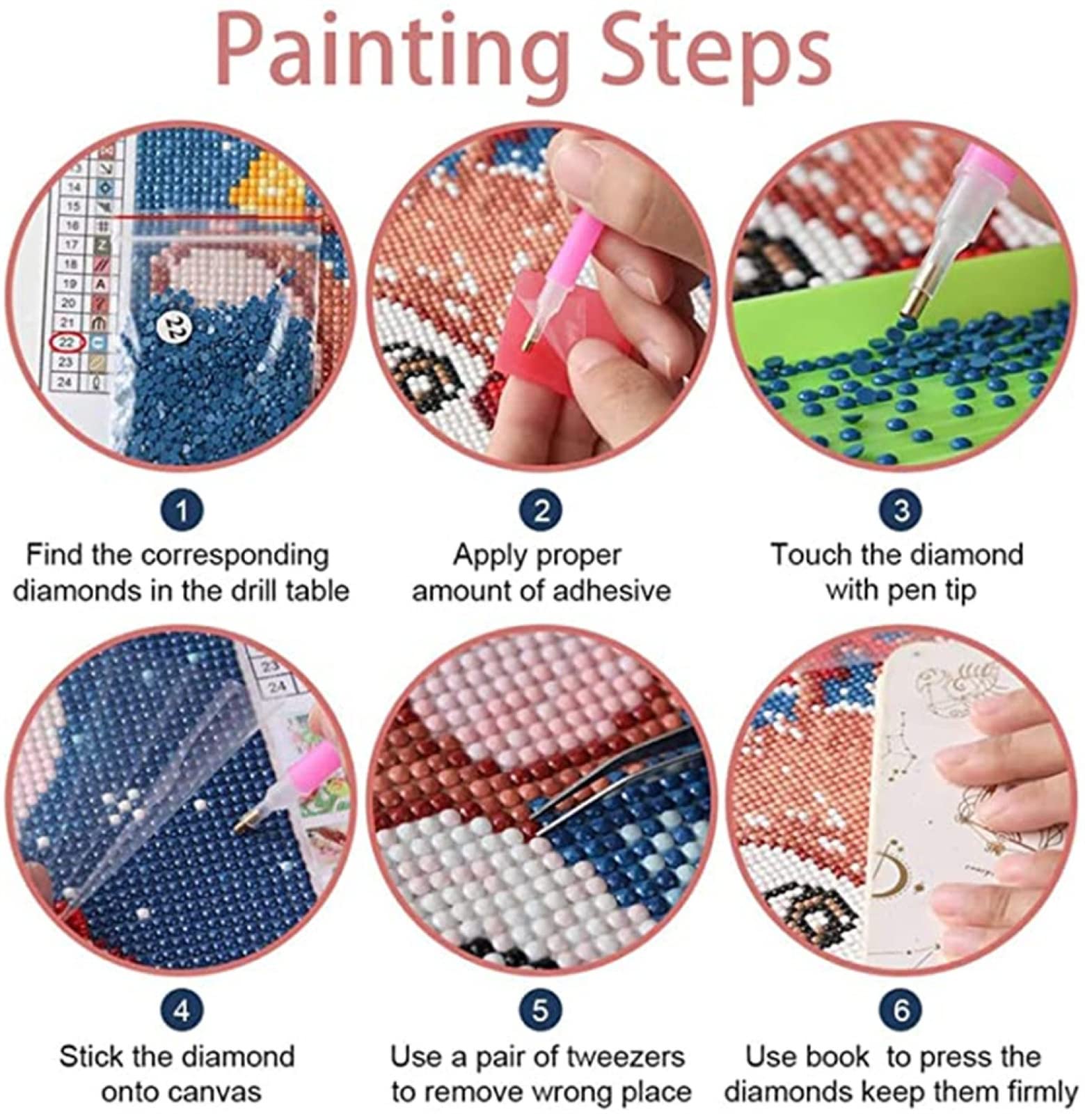 DIY 5D Diamond Painting by Number Kits, Gloden Bitcoin Diamond Painting  Full Crystal Rhinestone Embroidery Paintings Cross Stitch Diamond Puzzles  ...