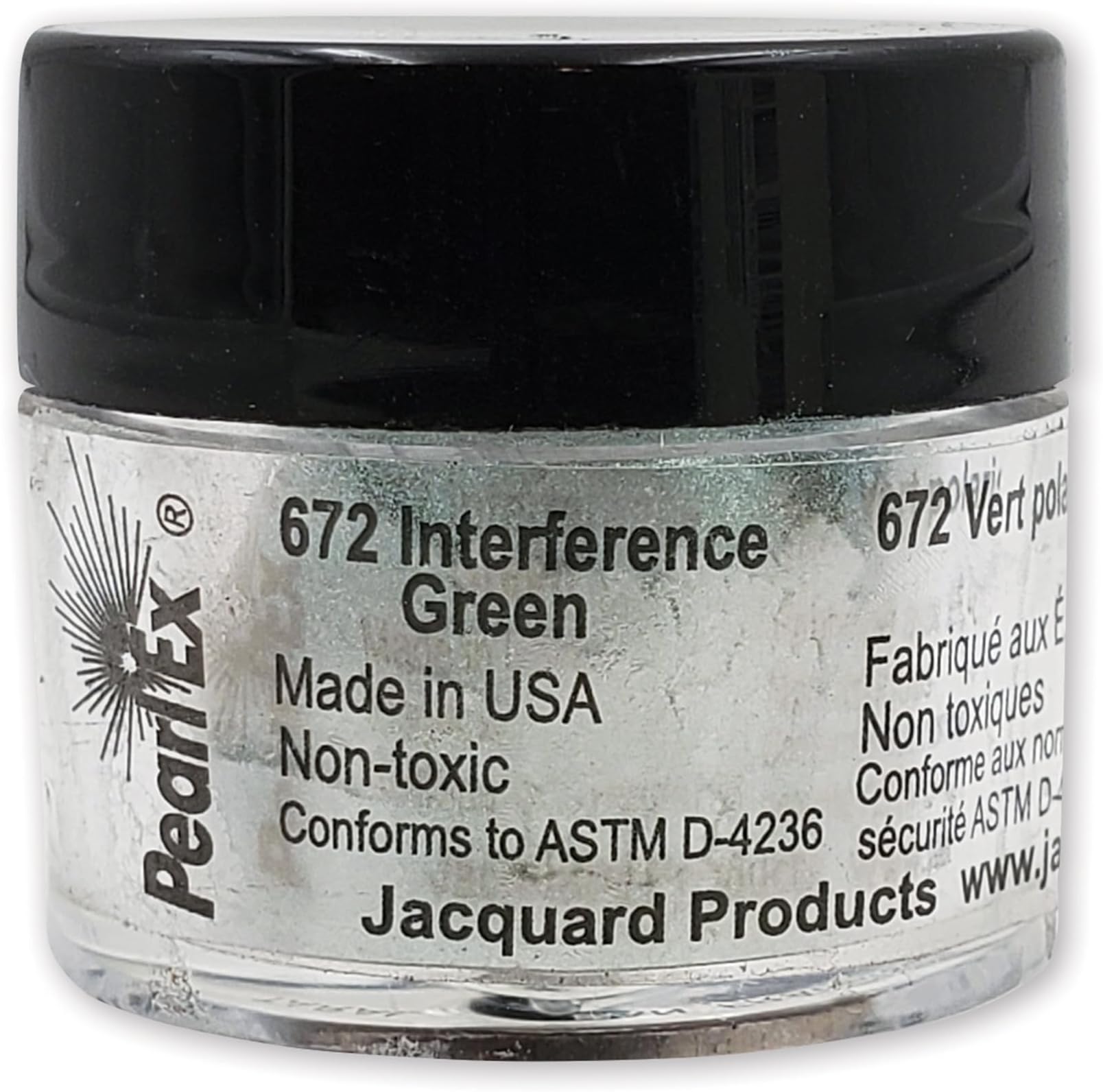 Jacquard Pearl Ex Powdered Pigments 3g-Interference Green