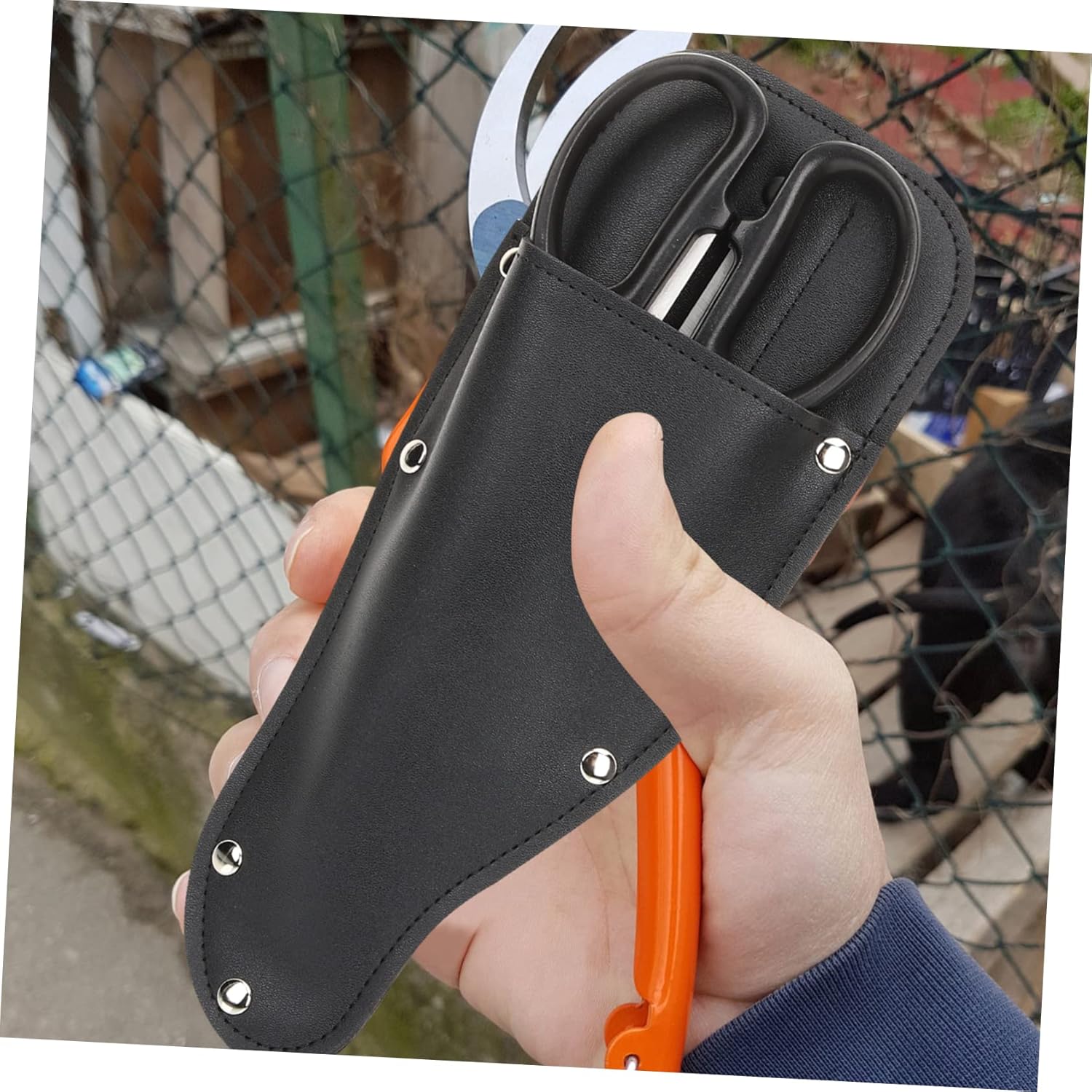 balacoo 5pcs Garden Pruning Shears Trimming Scissors for Clippers Pruning Limb Cutter Garden Tool Miter Clamps for Trim Pliers Holder Scissor Cover Pliers Carrier Scissor Hunting Tools