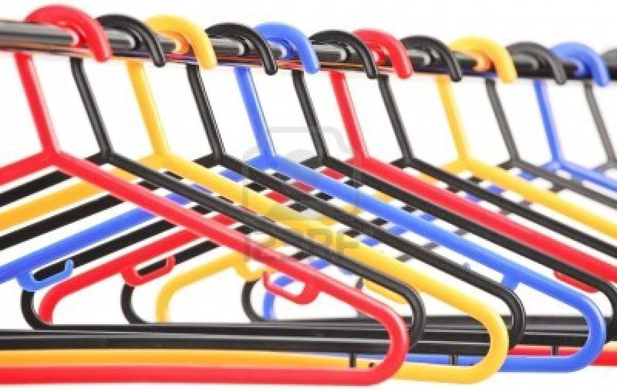 Hpi Homz Closet Hpi Holmz Closet #6808Tl10.14 10Pk Blue Plastic Hanger