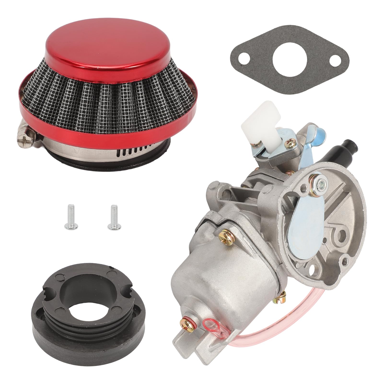 Carburateur 2 Temps 49cc Avec Filtre à Air Acier - Pour Quad, Dirt Bike, Pocket Bike, Kart - Améliore Performance Moteur