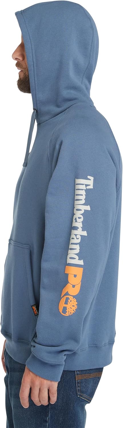 Timberland PRO Men's Hood Honcho Sport Pullover Hooded Sweatshirt, Vintage Indigo, Large - Image 3