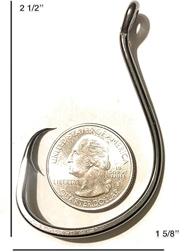 Miniatura 6 de Apex Predator Paquete a granel de gancho circular de pulpo compensado resistente 10-140