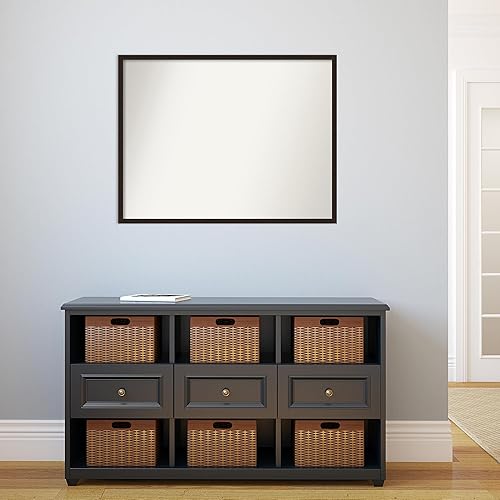 Miniatura 5 de Amanti Art Espejo personalizado, espejo estrecho de baño Carlisle, espejo de pared o espejo de tocador de baño sobre el fregadero (27 x 35