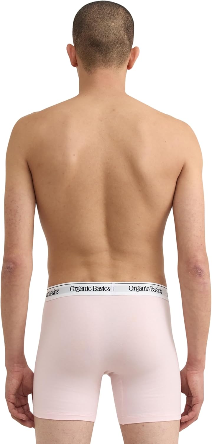 Organic Basics mens Easy 6" Cotton Boxer Brief Underwear - Image 5