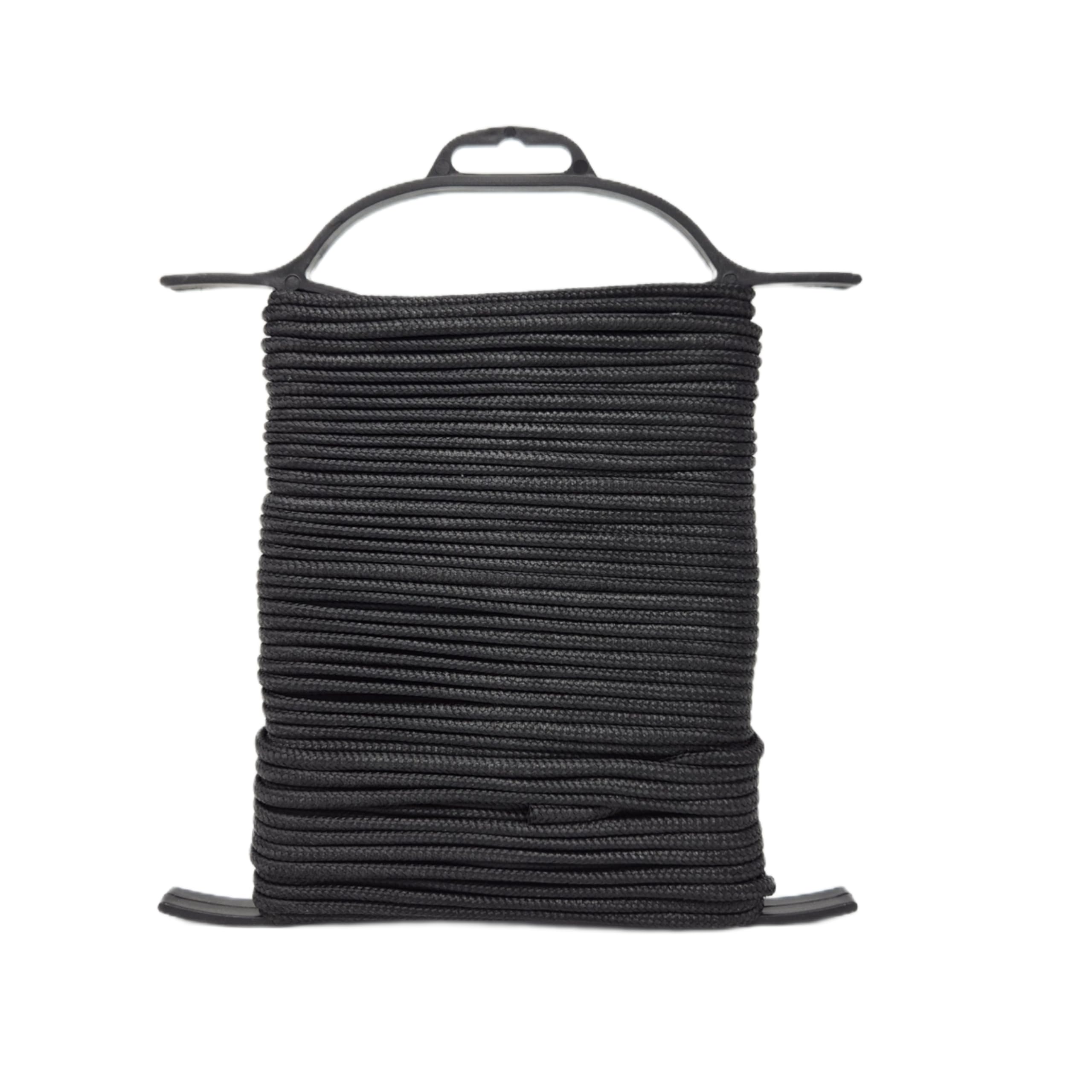 Esw Leisure Multicolor Guyline Rope For Tents Awning Camping Strong Lightweight Paracord Guy Ropes Guy Lines Fishing Outdoor Umbrella Bivvy Caravan Gazebo Tarp Windbreak Cord Line (Black, 25 Metres)